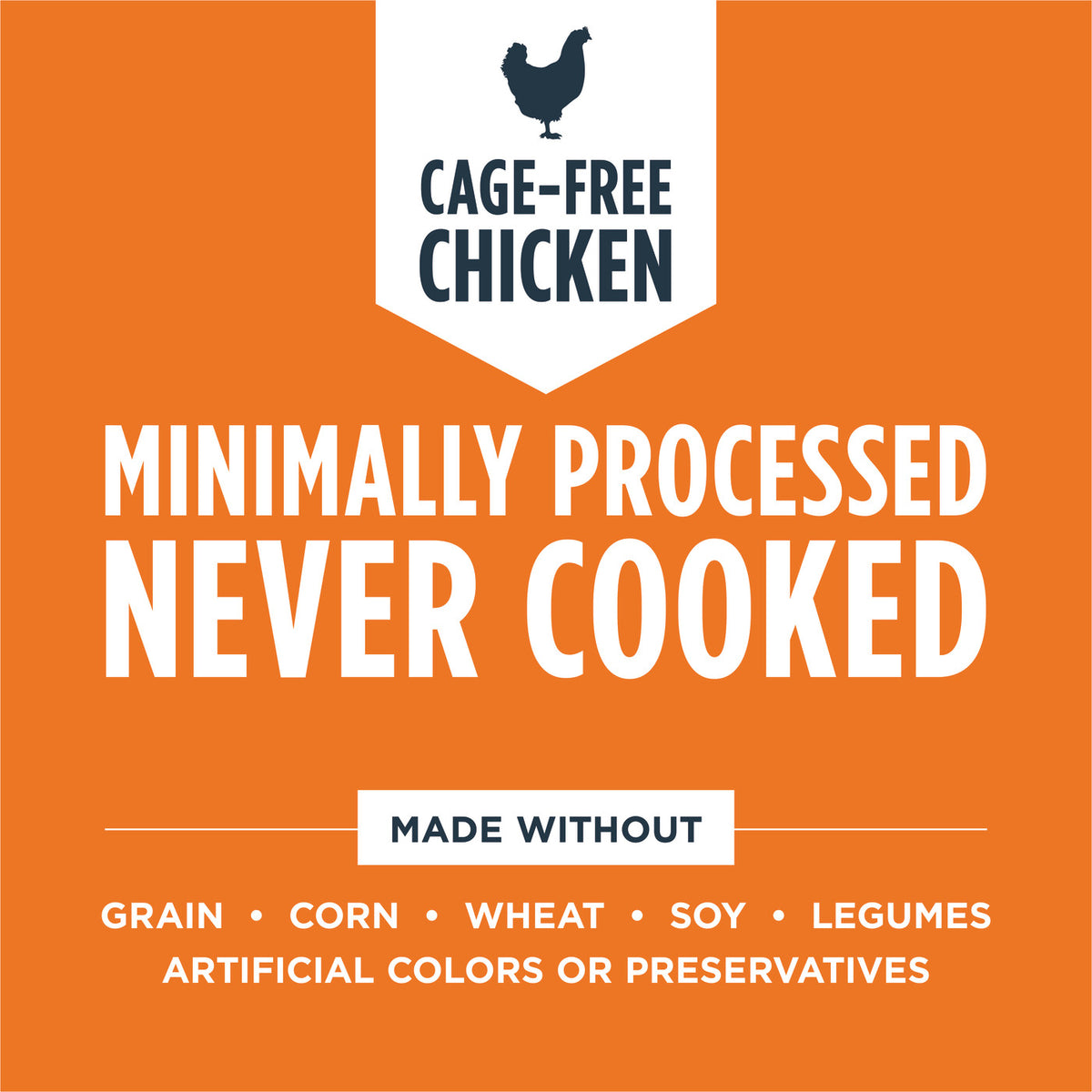 Instinct Freeze-Dried Raw Meals Grain-Free Cage-Free Chicken Recipe Dog Food
