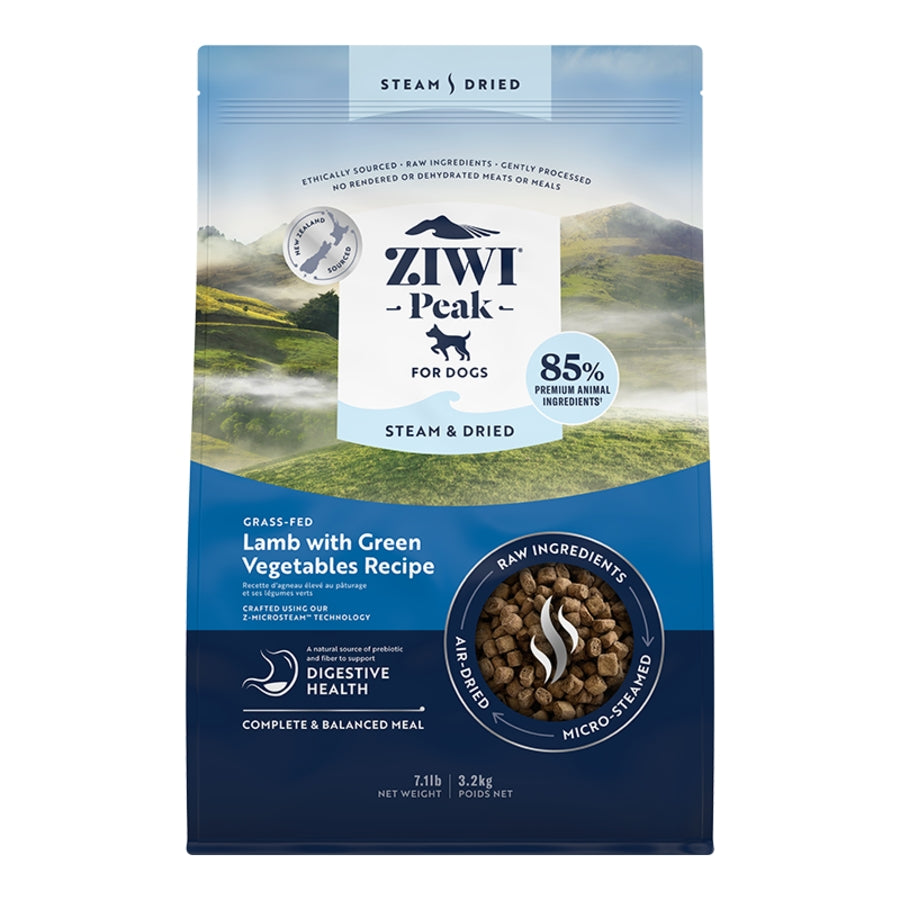 Ziwi Peak Stream &amp; Dried Lamb with Green Vegetables Dog Food