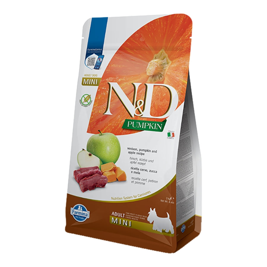 Farmina N&D Pumpkin Grain Free Venison, Pumpkin & Apple Mini Dog Food