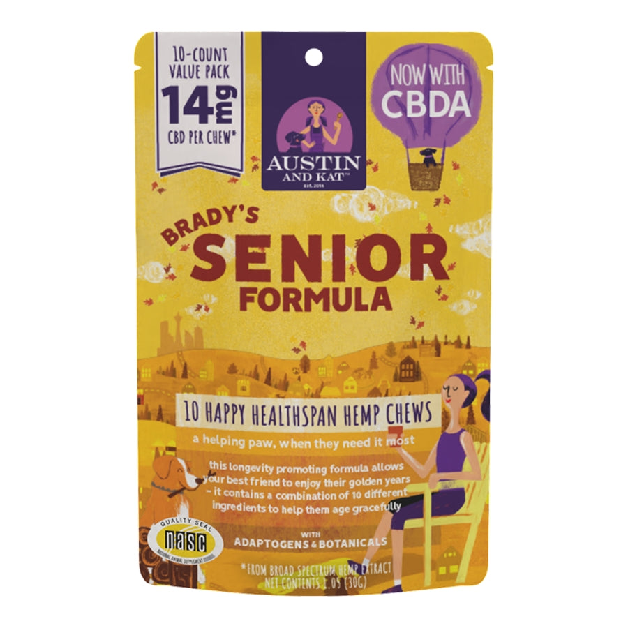 Austin and Kat Senior Blend Chews for Dogs &amp; Cats