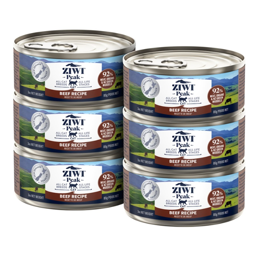 Ziwi Peak Beef Recipe Canned Cat Food