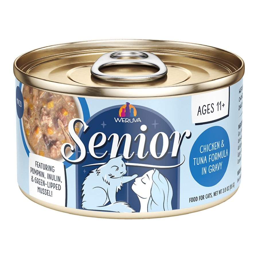 Weruva Senior Chicken &amp; Tuna Formula Canned Cat Food