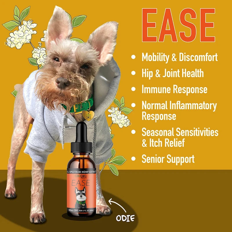 CBD Dog Health EASE CBD Oil for Dogs