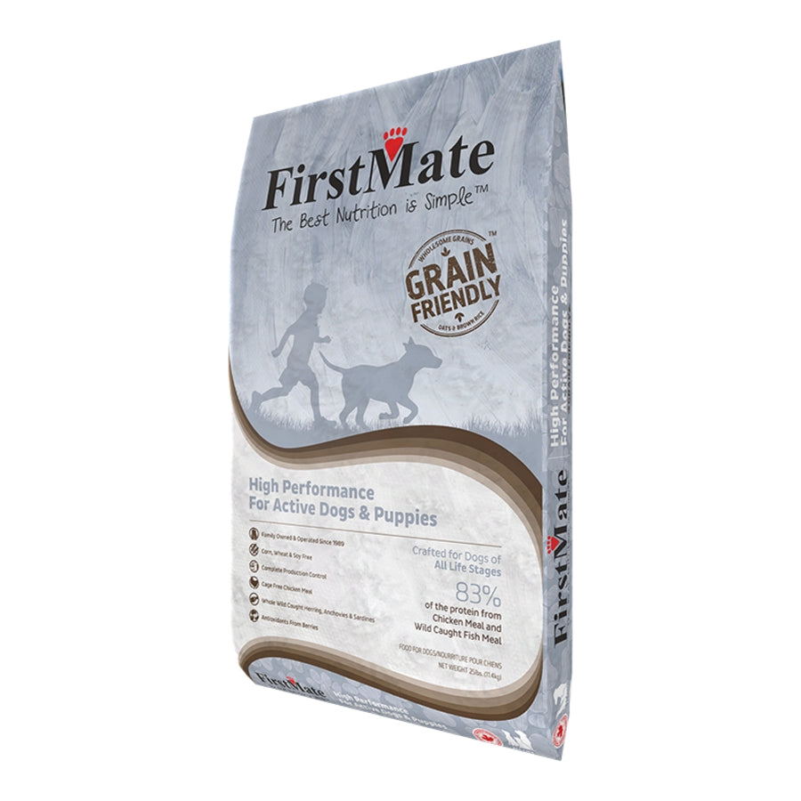 FirstMate High Performance for Active Dogs and Puppies Formula Dog Food