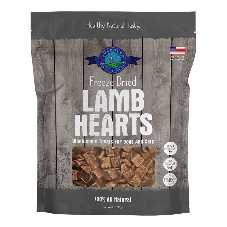 Shepherd Boy Farms Freeze-Dried Lamb Heart Dog & Cat Treats