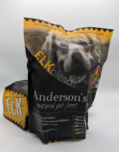 Anderson&#39;s Colorado Pasture-Raised Elk Blend Frozen Raw Dog Food