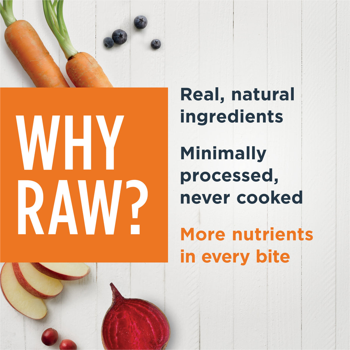 Instinct Frozen Raw Bites Grain-Free Wild-Caught Alaskan Pollock Recipe Dog Food