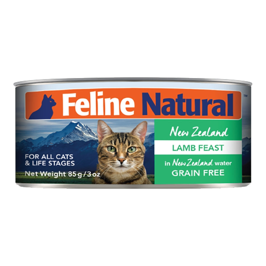 Feline Natural Grain Free Lamb Feast Canned Cat Food