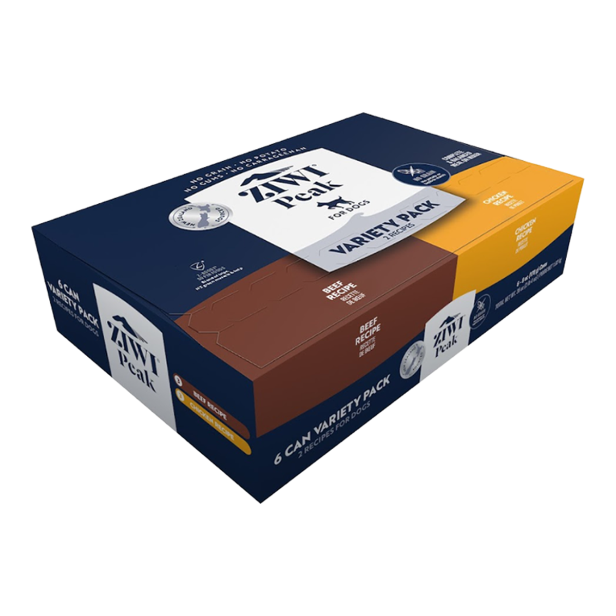 Ziwi Peak Variety Pack Beef &amp; Chicken Canned Dog Food