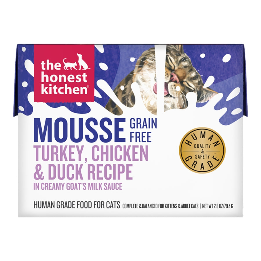 The Honest Kitchen Grain Free Mousse Turkey, Chicken &amp; Duck Cat Food