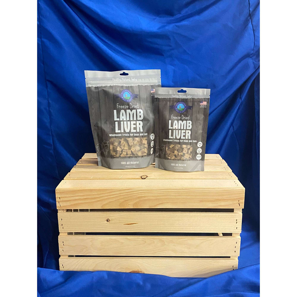 Shepherd Boy Farms Freeze-Dried Lamb Liver Dog & Cat Treats