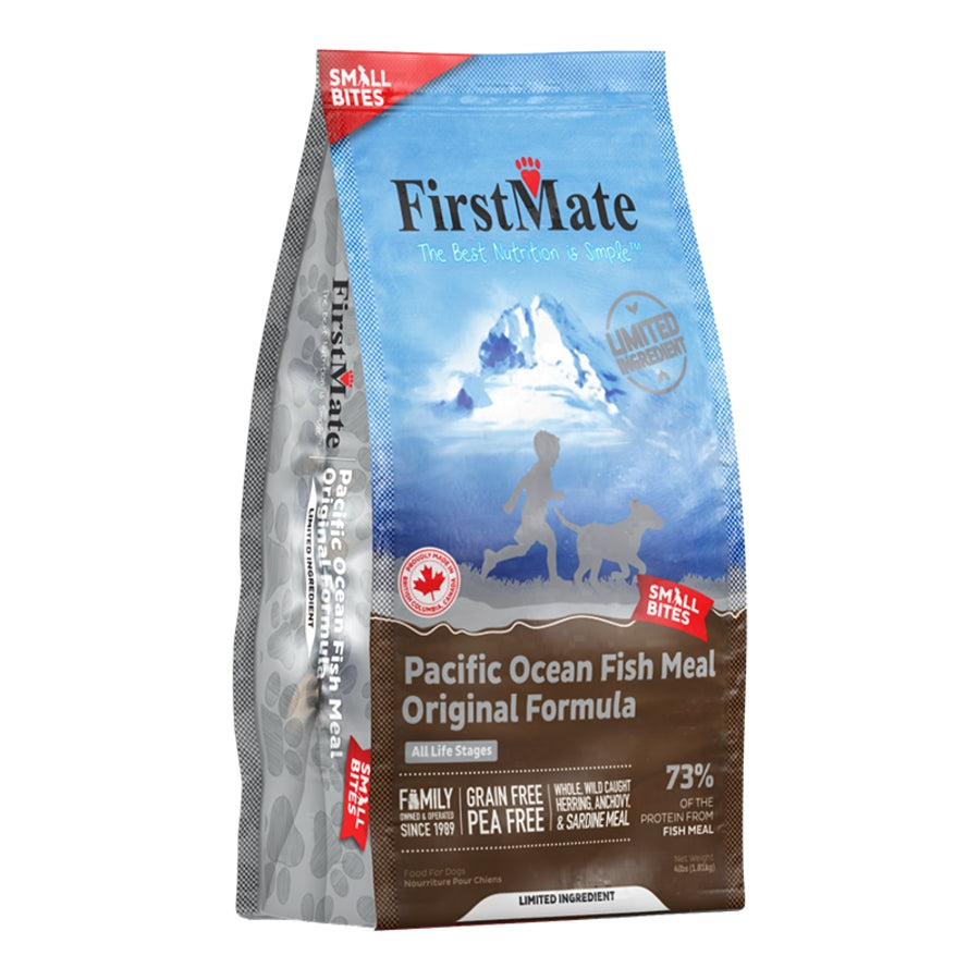 FirstMate Pacific Ocean Fish Meal Original Formula Small Bites Dog Food