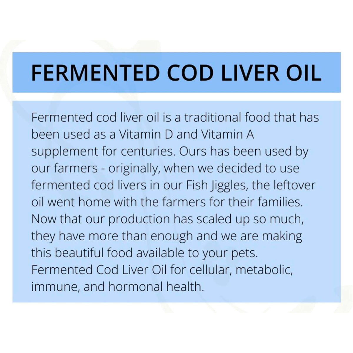 Solutions Pet Products Fermented Cod Liver Oil for Dogs &amp; Cats