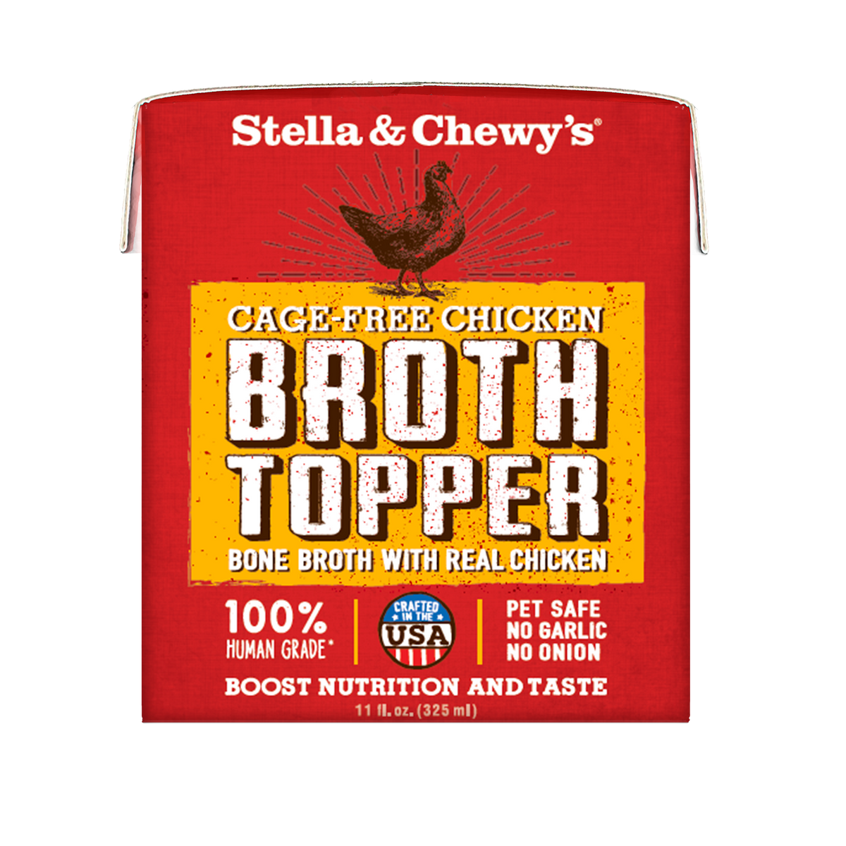 Stella &amp; Chewy&#39;s Broth Topper Chicken for Dogs