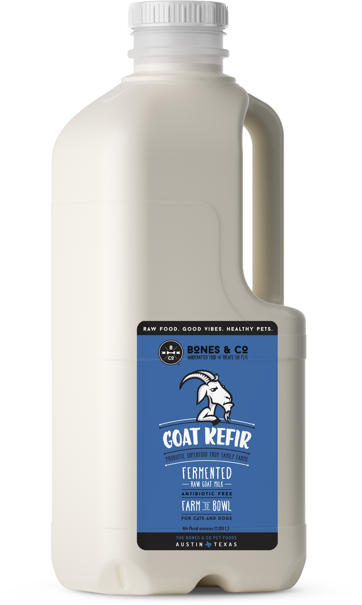 The Bones &amp; Co Frozen Raw Goat Kefir for Dogs &amp; Cats