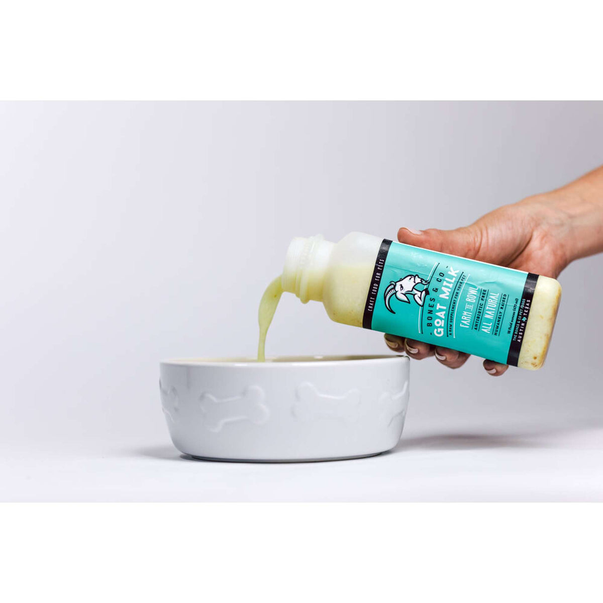The Bones &amp; Co Frozen Raw Goat Milk for Dogs &amp; Cats