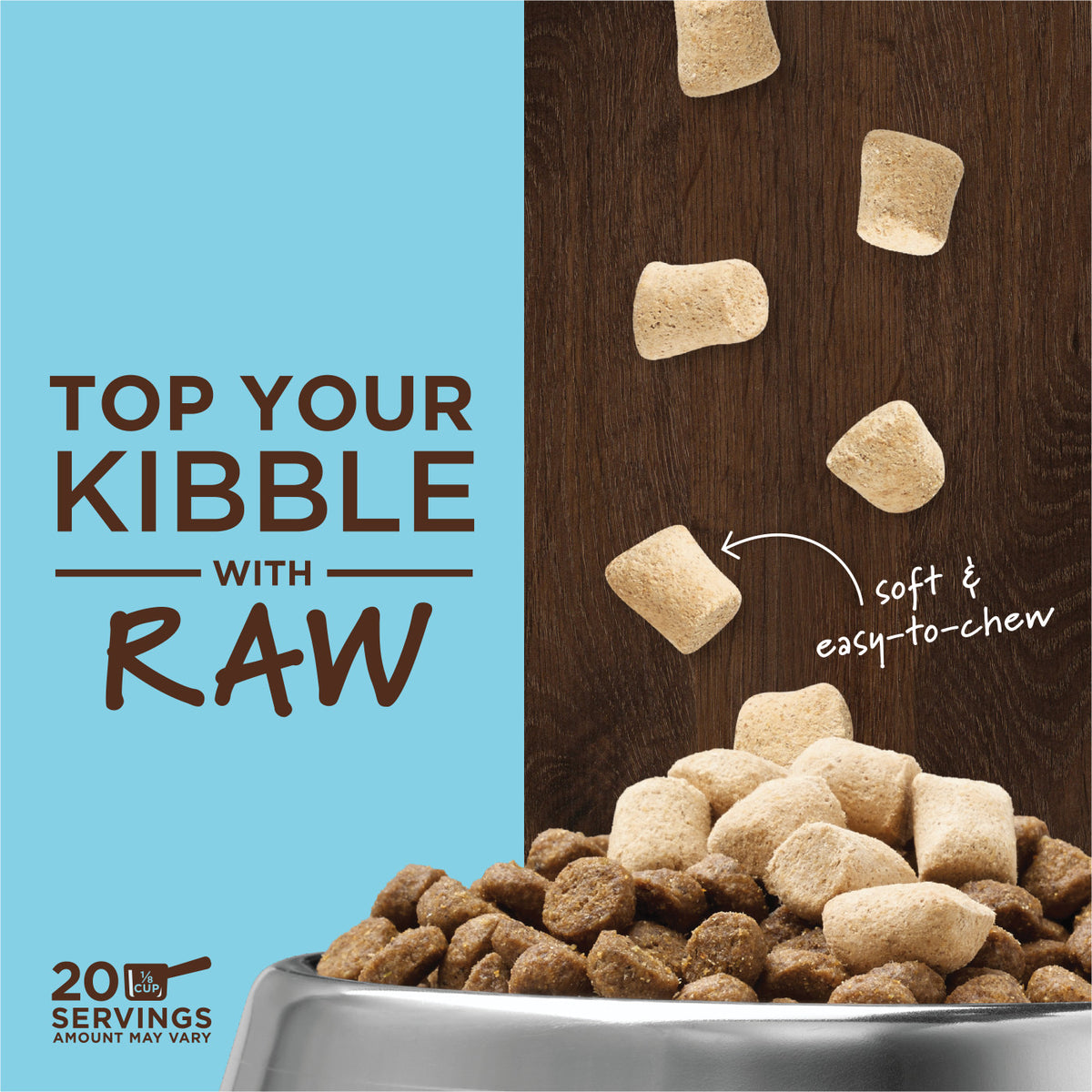 Instinct Freeze-Dried Raw Boost Mixers Grain-Free Tranquility Dog Food Topper