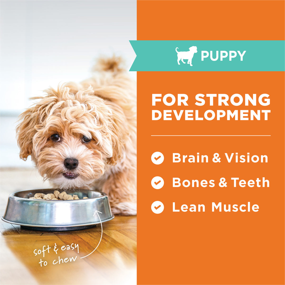 Instinct Freeze-Dried Raw Meals Puppy Grain-Free Cage-Free Chicken Recipe Dog Food