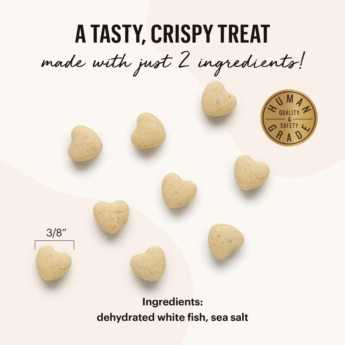 The Honest Kitchen Smittens Bites Whitefish Cat Treats