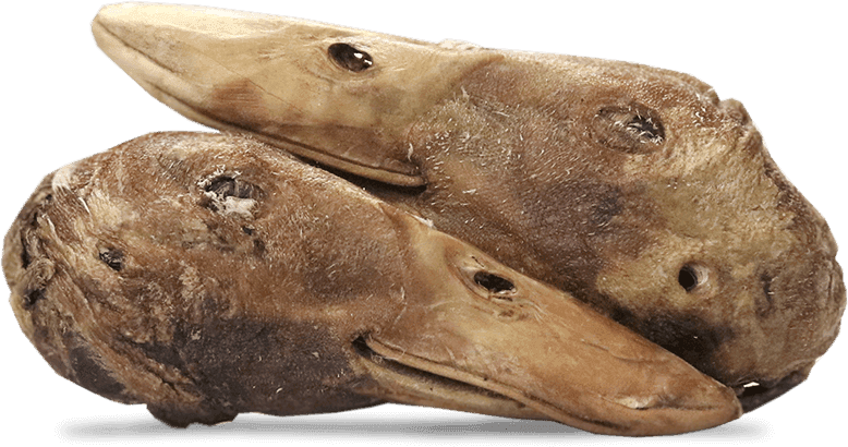 Vital Essentials Freeze-Dried Raw Duck Heads Dog Chew
