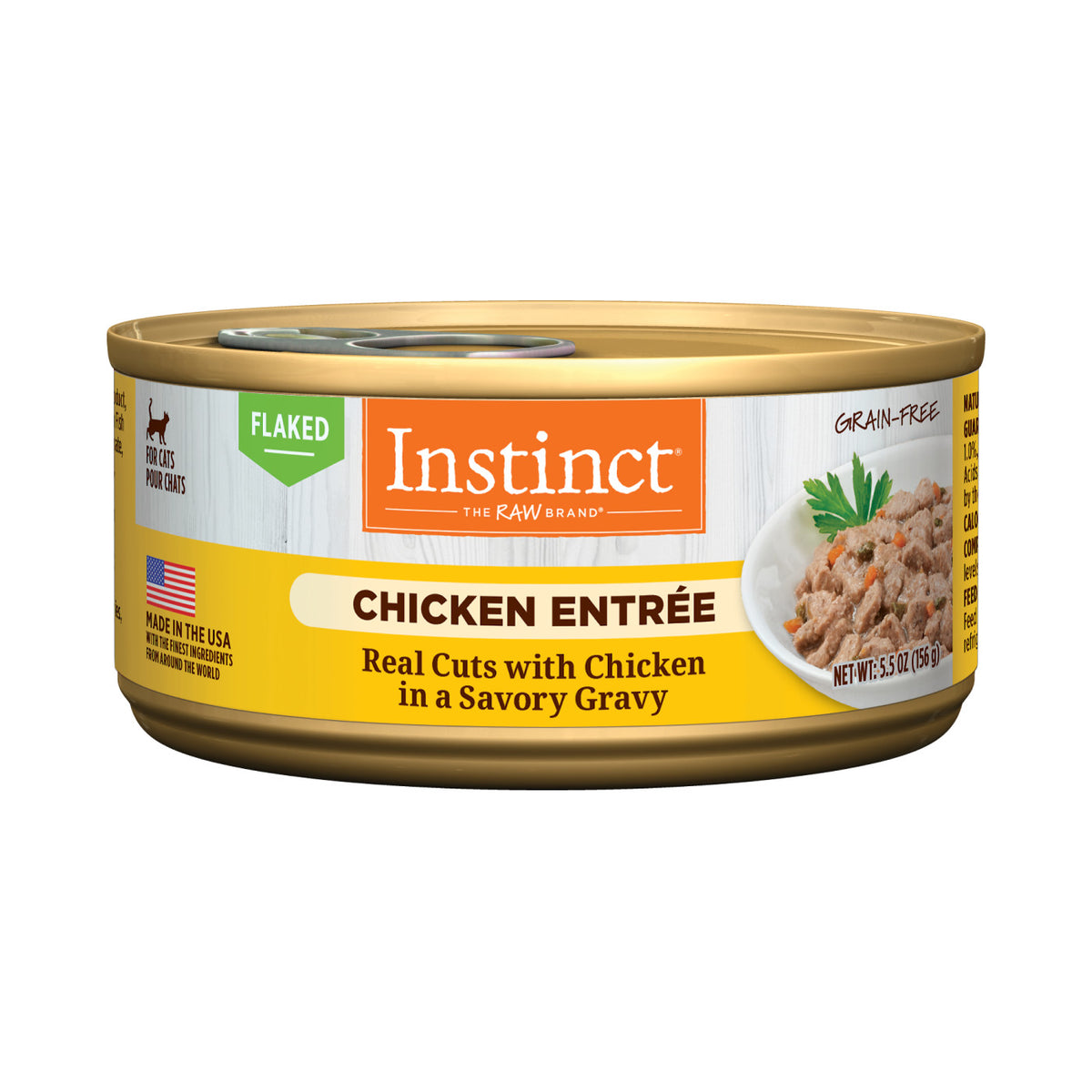 Instinct Flaked Chicken Entrée Canned Cat Food