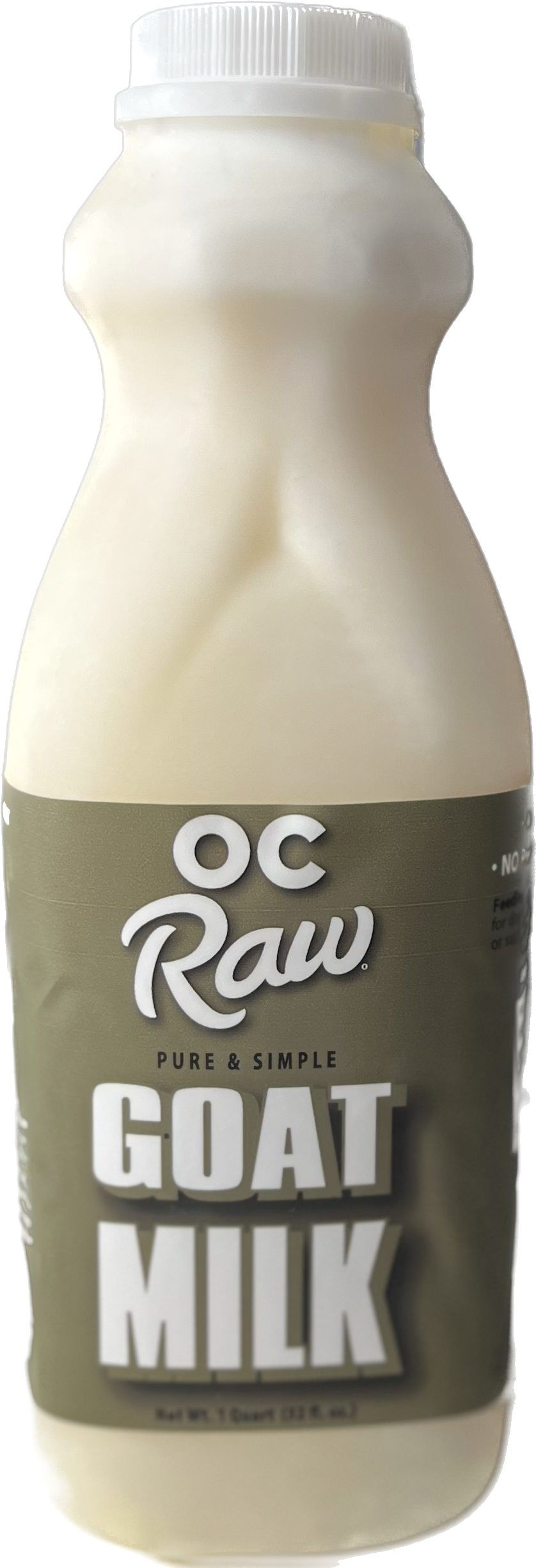 OC Raw Frozen Pure &amp; Simple Goat Milk for Dogs &amp; Cats