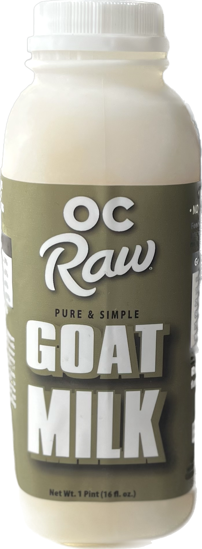OC Raw Frozen Pure &amp; Simple Goat Milk for Dogs &amp; Cats