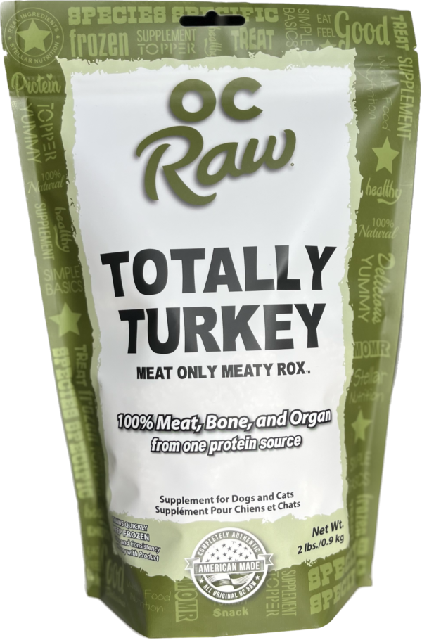 OC Raw Totally Turkey Frozen for Dogs &amp; Cats