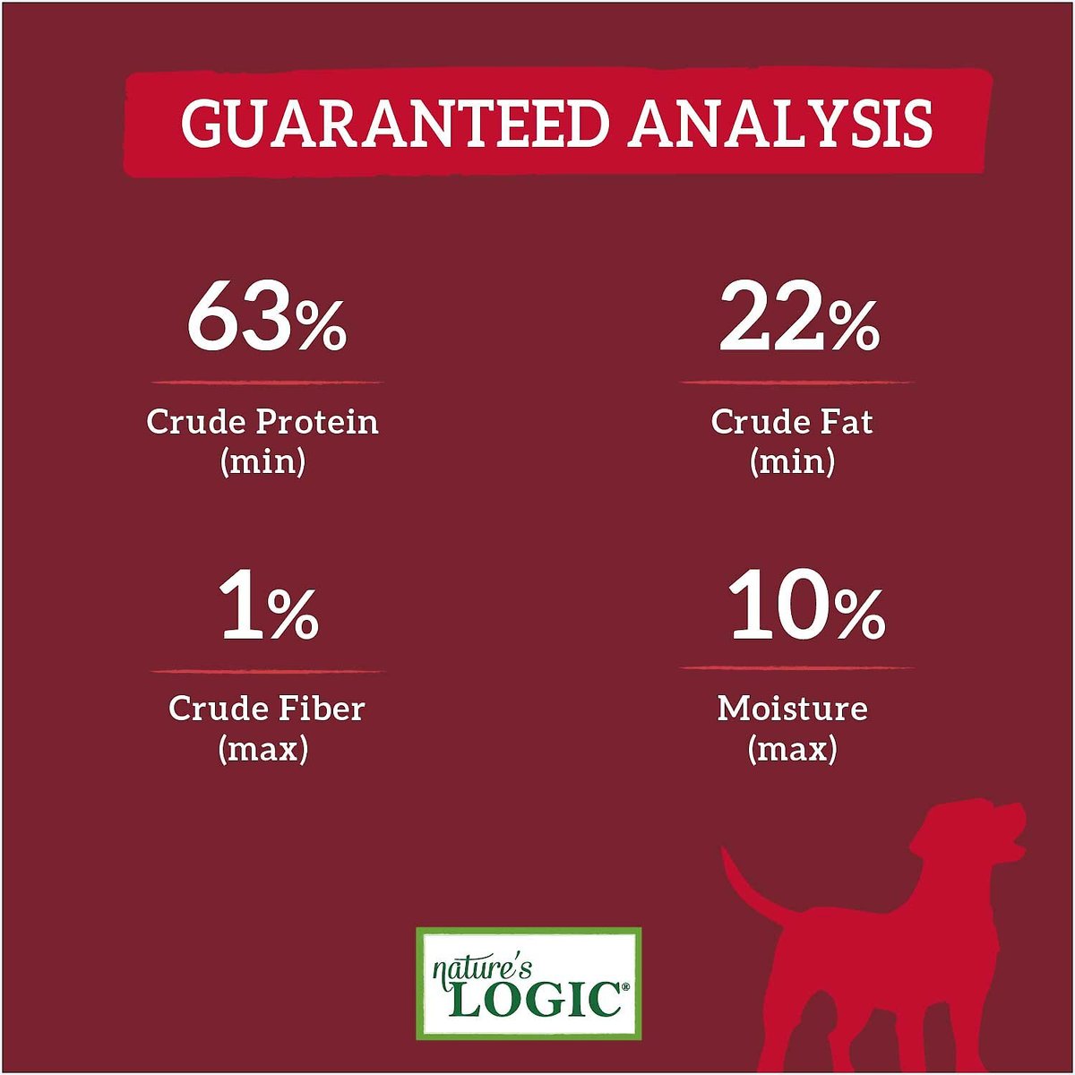 Nature&#39;s Logic Beef Trachea Canine Dog Treats