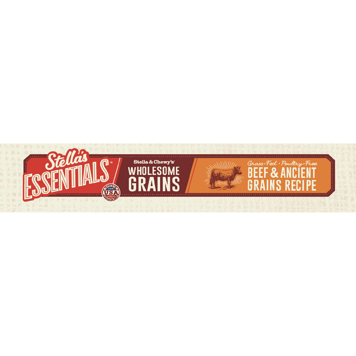 Stella &amp; Chewy&#39;s Stella&#39;s Essentials Beef &amp; Ancient Grains Dog Food