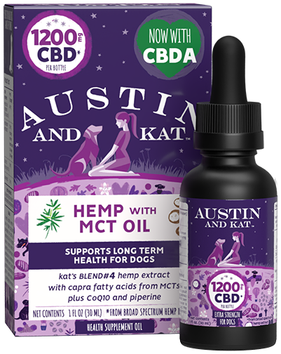 Austin and Kat CBD Original Oil for Dogs and Cats