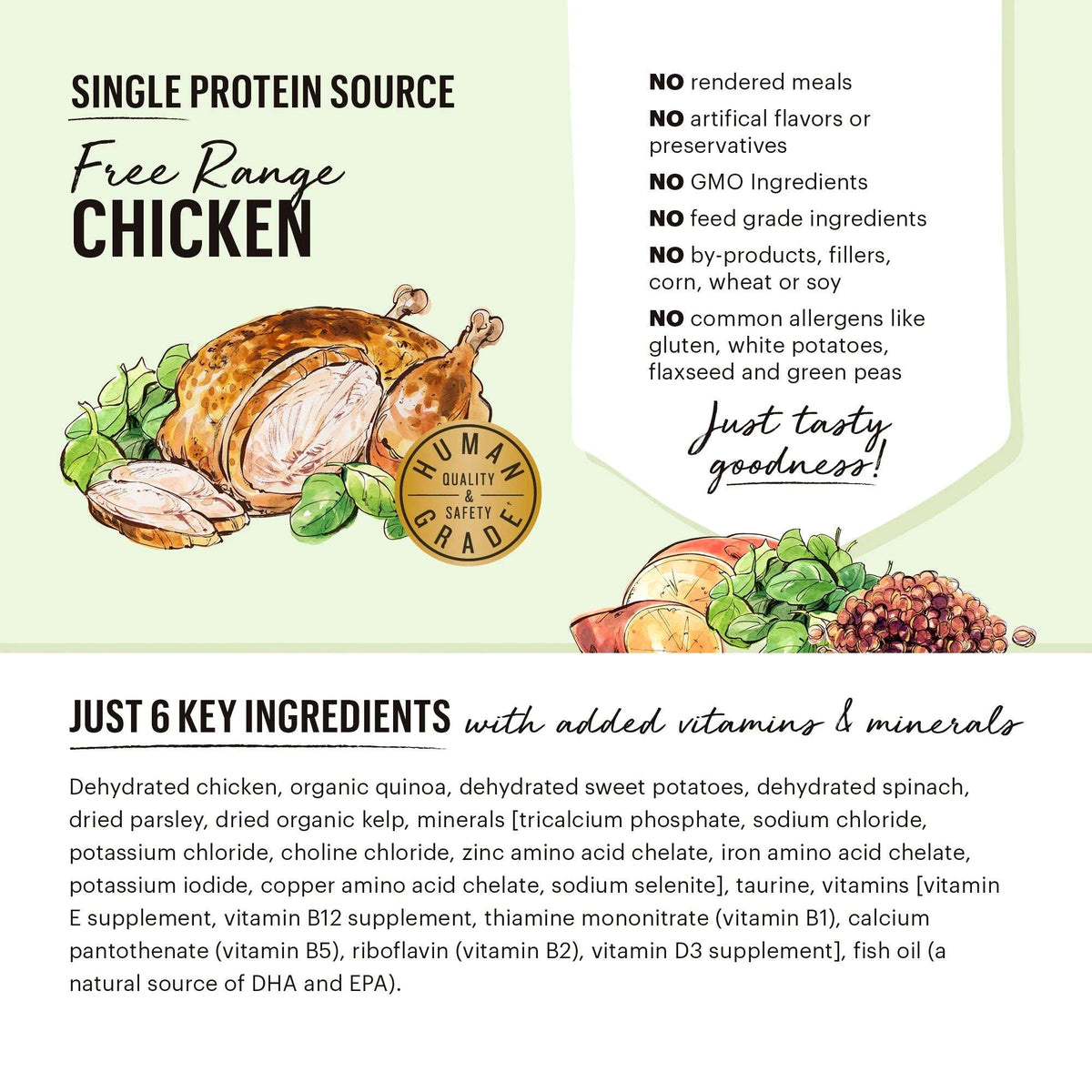 The Honest Kitchen Limited Ingredient Dehydrated Chicken Dog Food