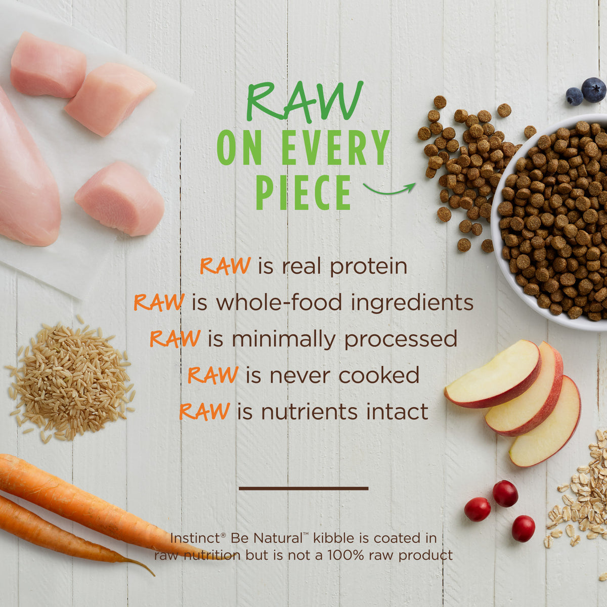 Instinct Be Natural Real Chicken &amp; Brown Rice Recipe Dry Dog Food