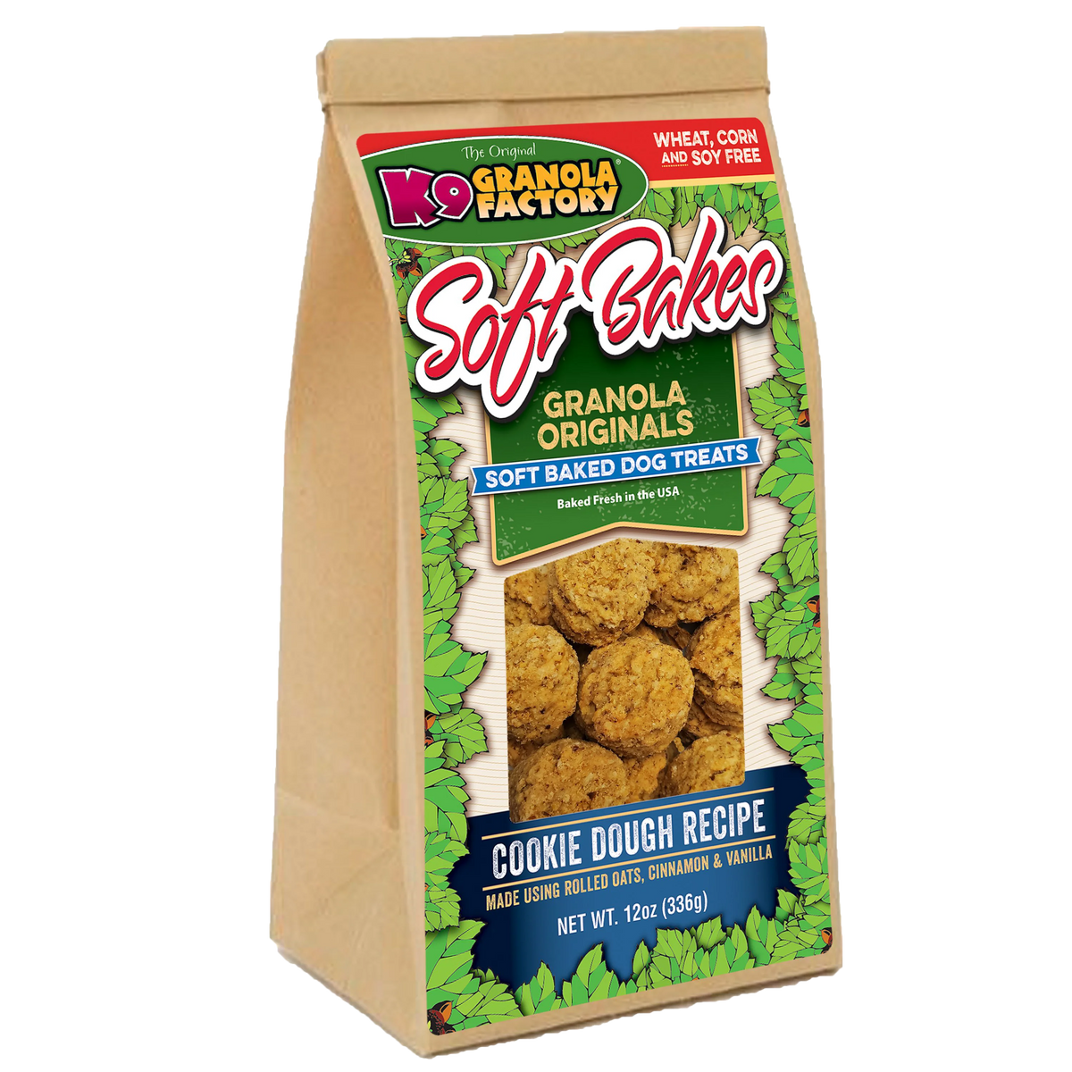 K9 Granola Factory Soft Bakes Cookie Dough Dog Treats