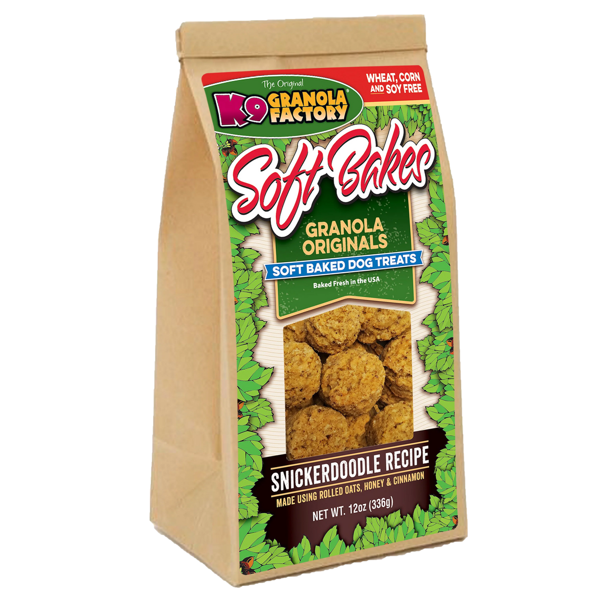 K9 Granola Factory Soft Bakes Snickerdoodle Dog Treats