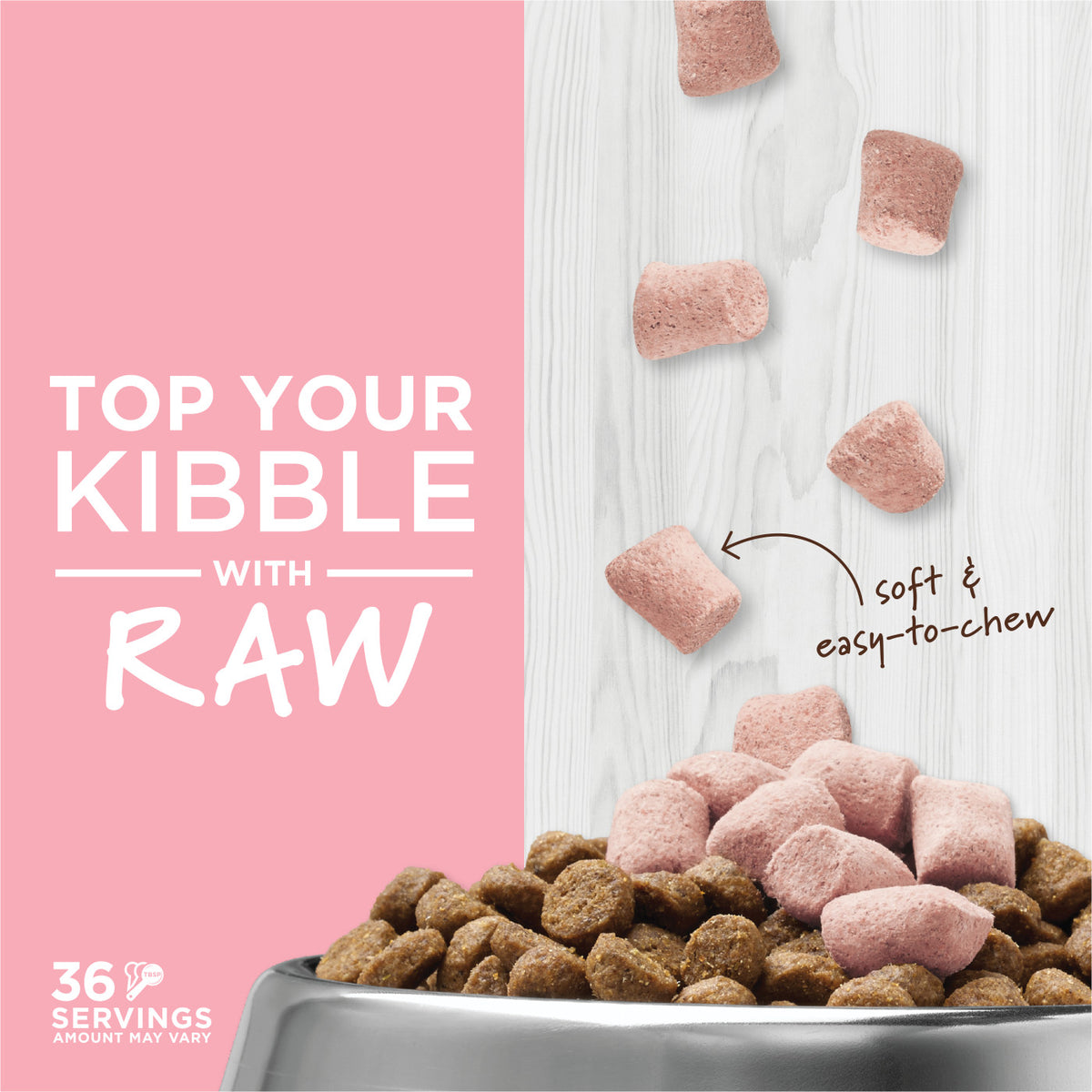 Instinct Freeze-Dried Raw Boost Mixers Grain-Free Skin &amp; Coat Health Recipe Cat Food Topper