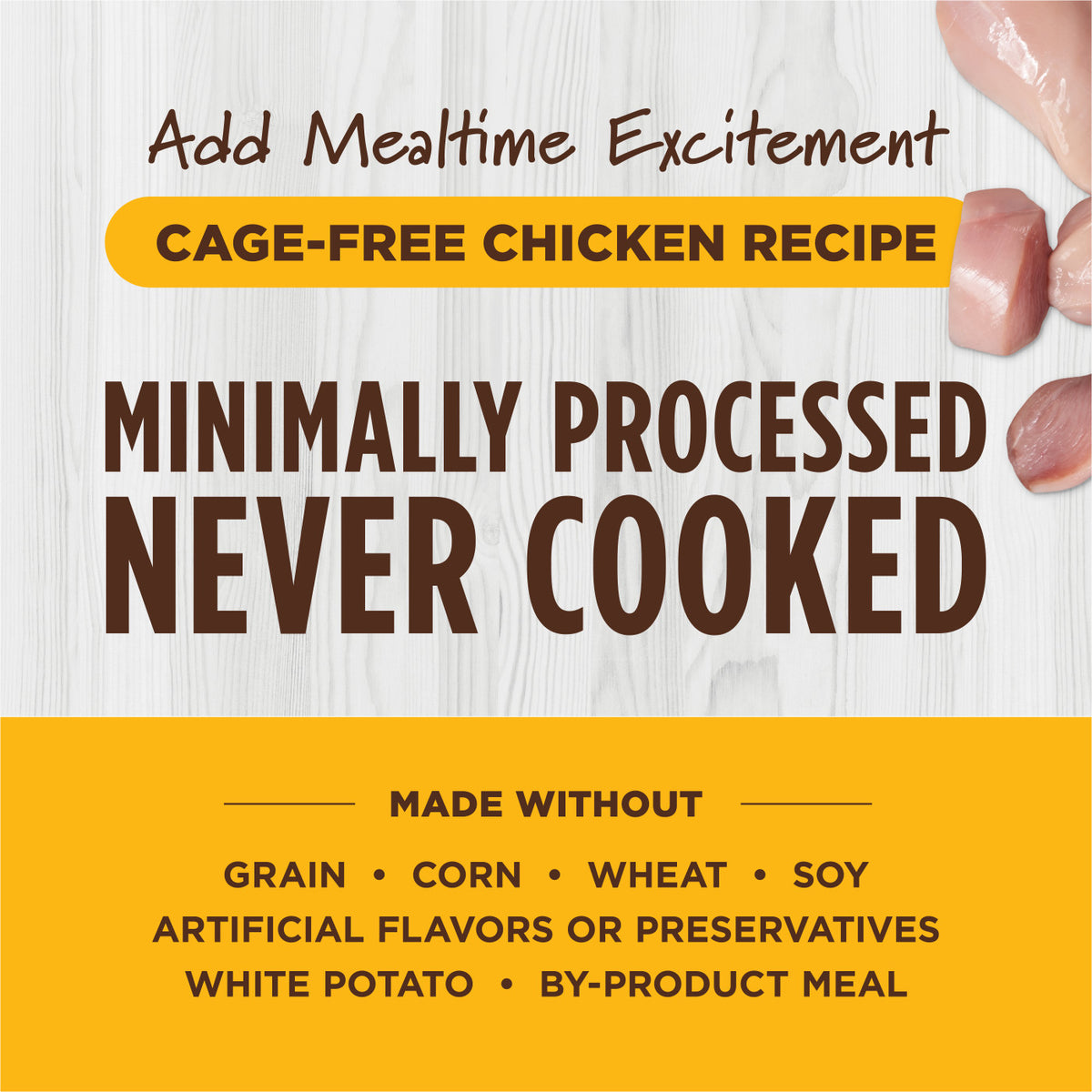 Instinct Freeze-Dried Raw Boost Shakers Grain-Free Chicken Recipe Freeze-Dried Cat Food Topper