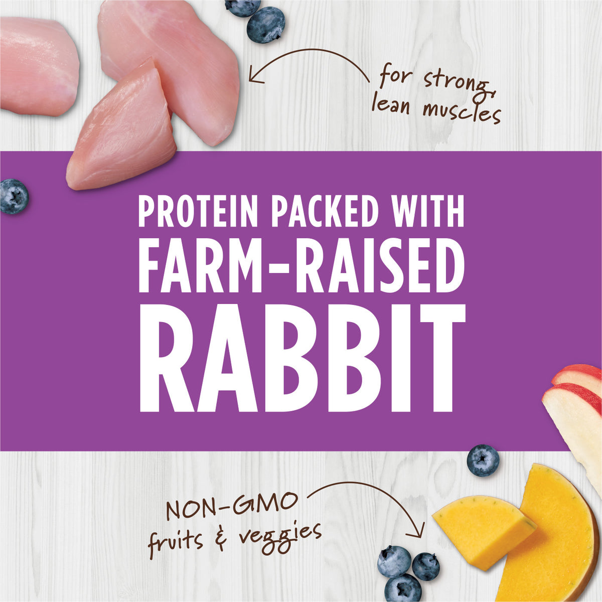 Instinct Freeze-Dried Raw Boost Mixers Grain-Free Rabbit Recipe Freeze-Dried Cat Food Topper