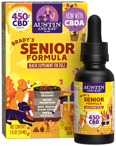 Austin and Kat Senior Blend Oil for Dogs