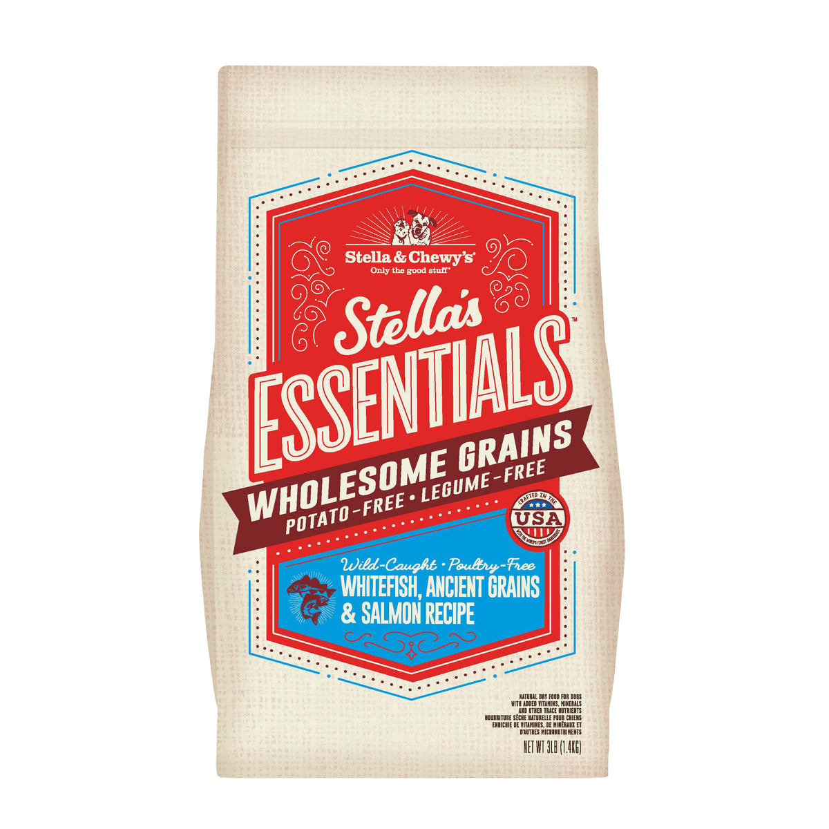 Stella &amp; Chewy&#39;s Stella&#39;s Essentials Whitefish &amp; Salmon Dog Food