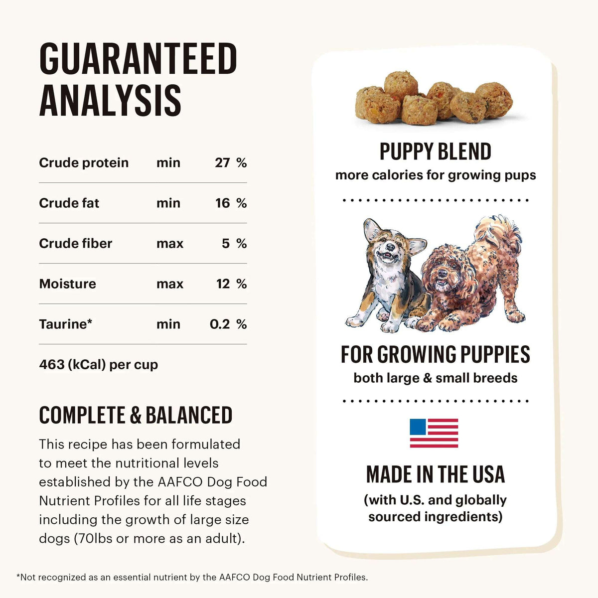 The Honest Kitchen Puppy Grain Free Chicken Clusters Dog Food