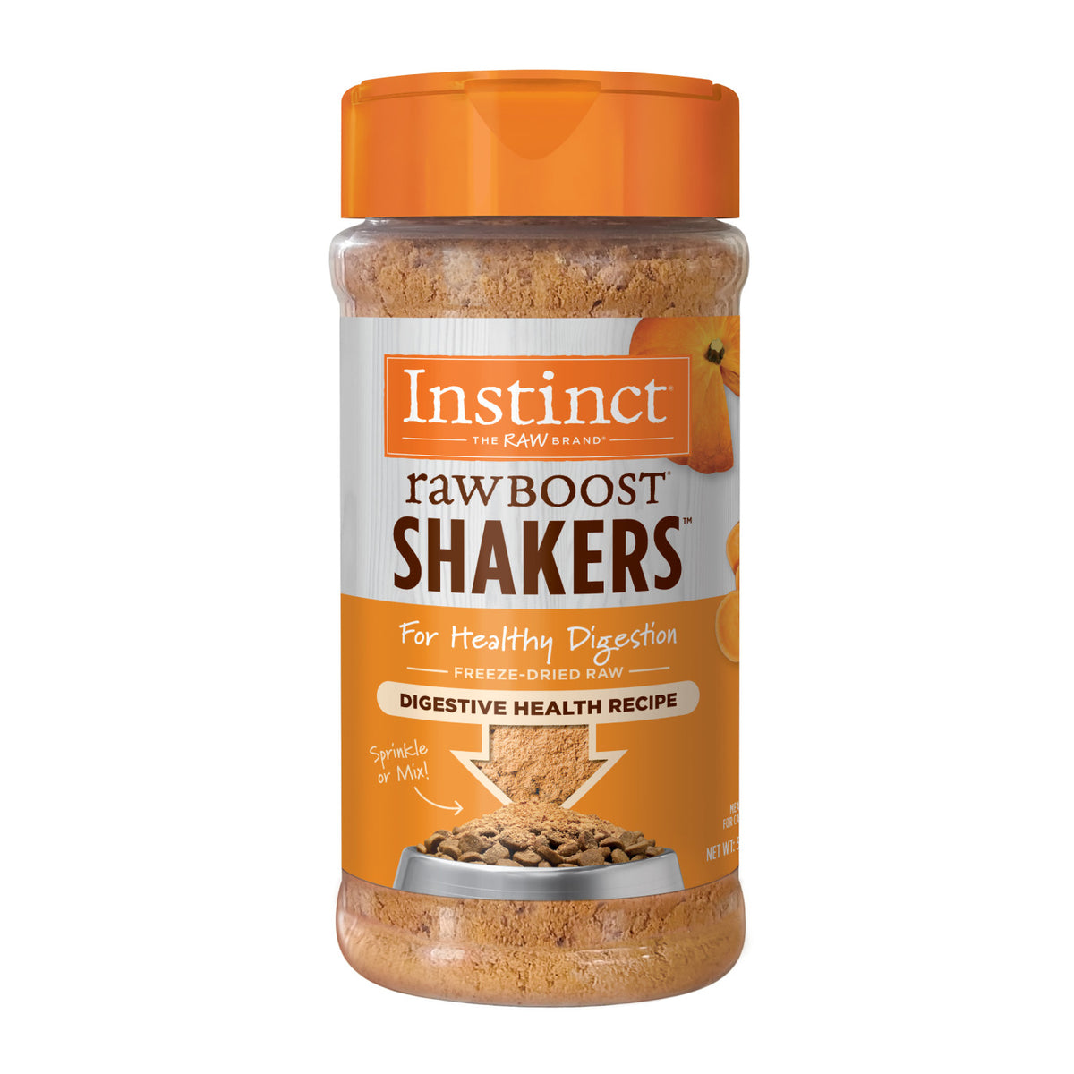 Instinct Freeze-Dried Raw Boost Shakers Grain-Free Digestive Health Recipe Cat Food Topper