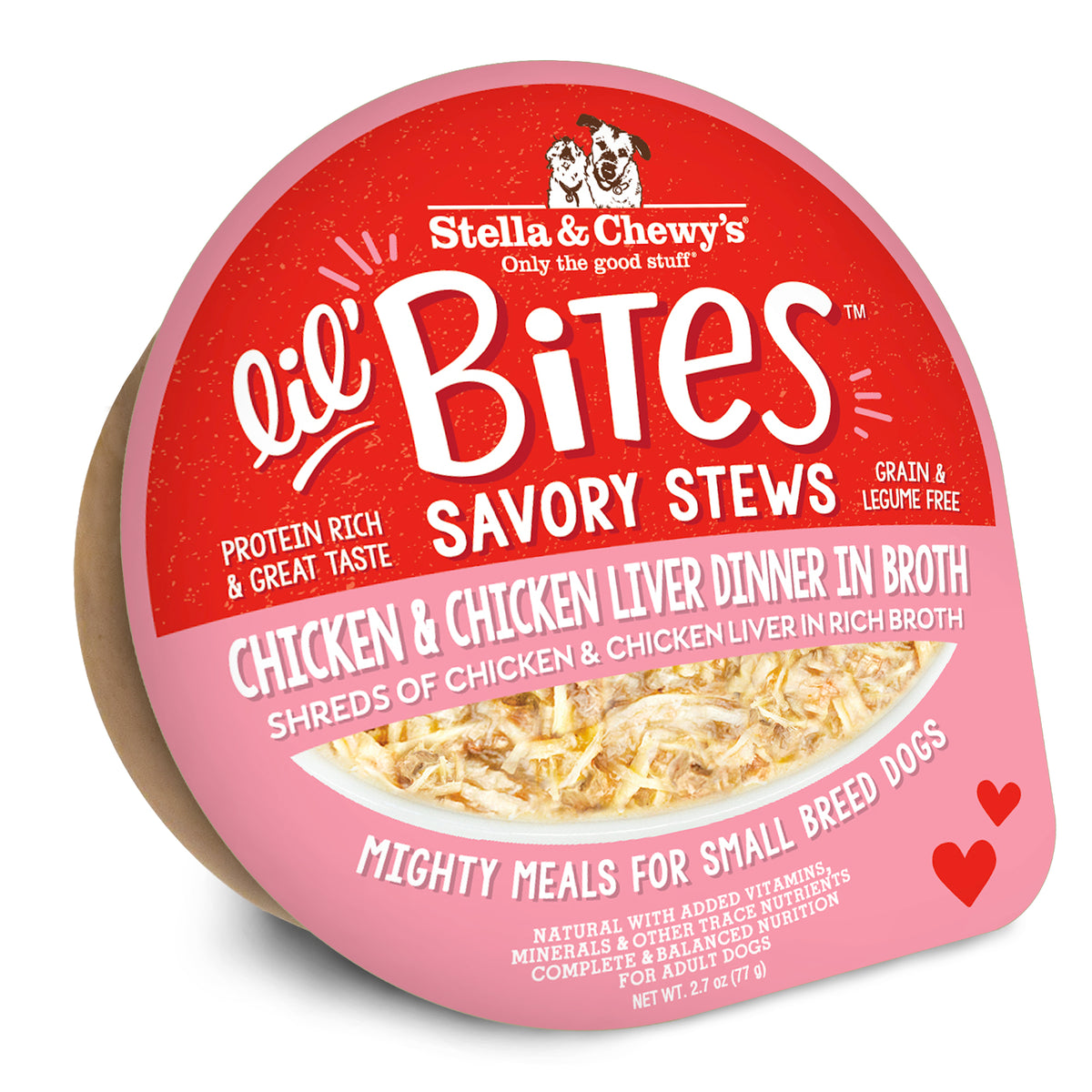 Stella &amp; Chewy&#39;s Lil Bites Savory Stews Chicken &amp; Chicken Liver Dinner Dog Food