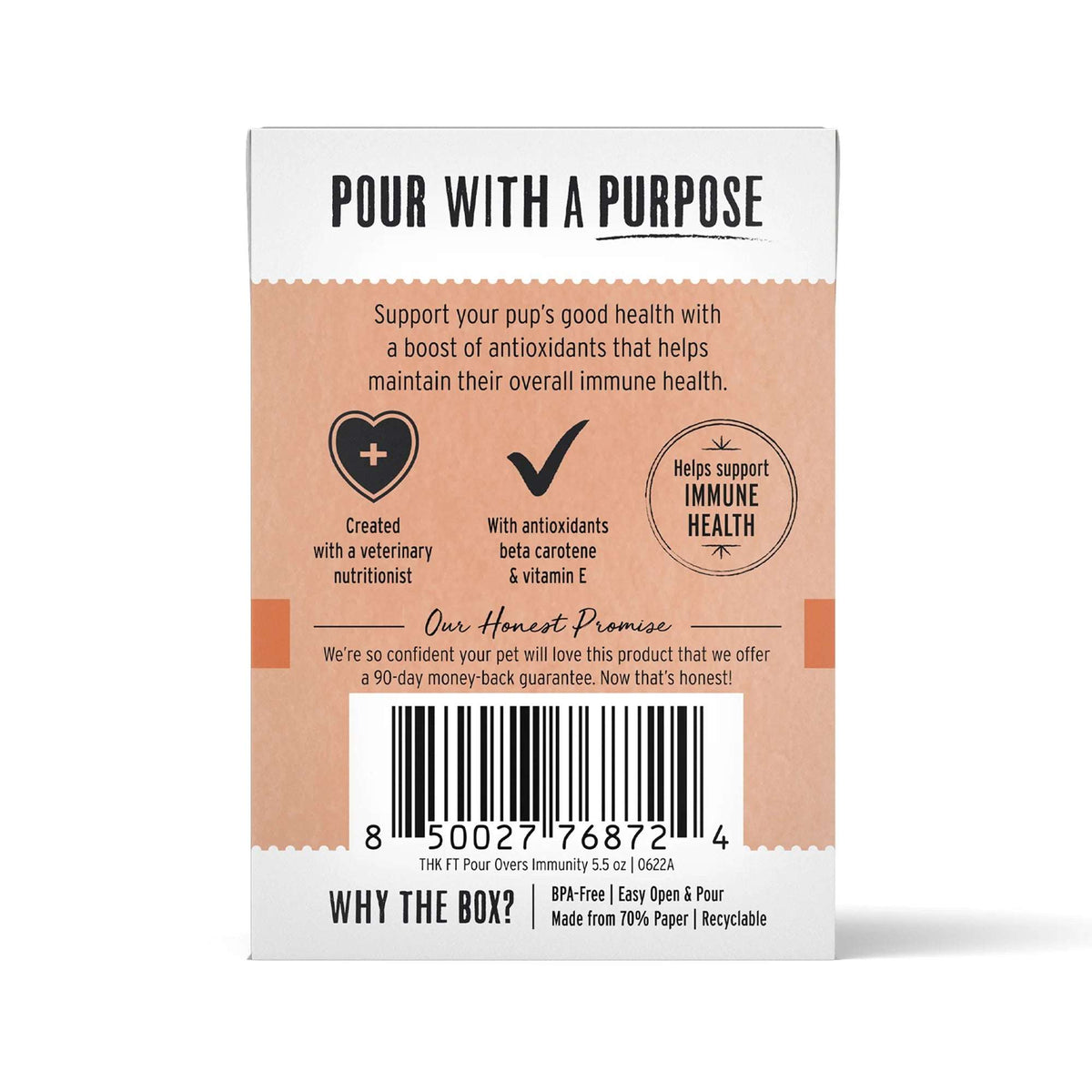 The Honest Kitchen Pour Overs Immune Support Beef Stew Dog Meal Topper