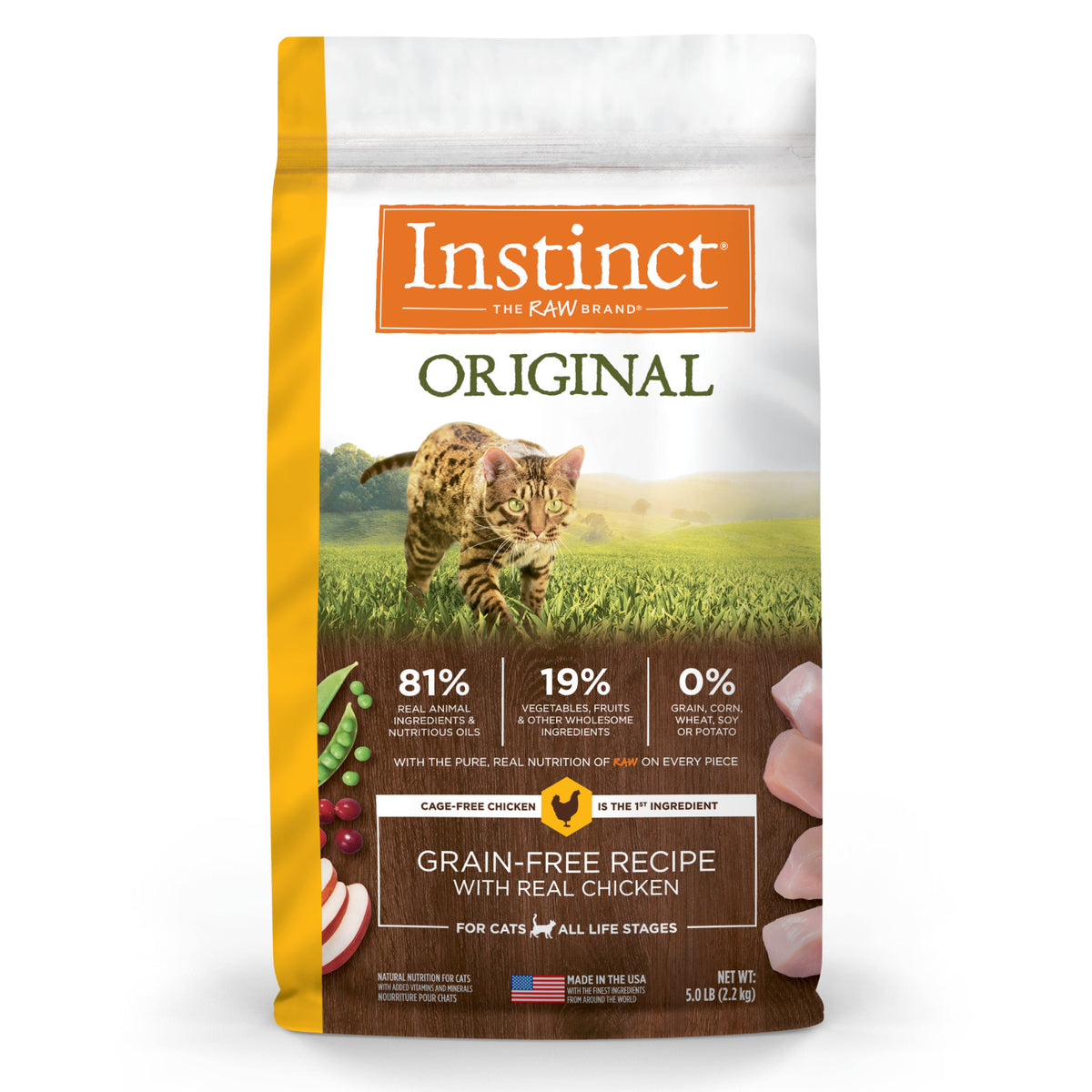 Instinct Original Grain-Free Recipe with Real Chicken Dry Cat Food