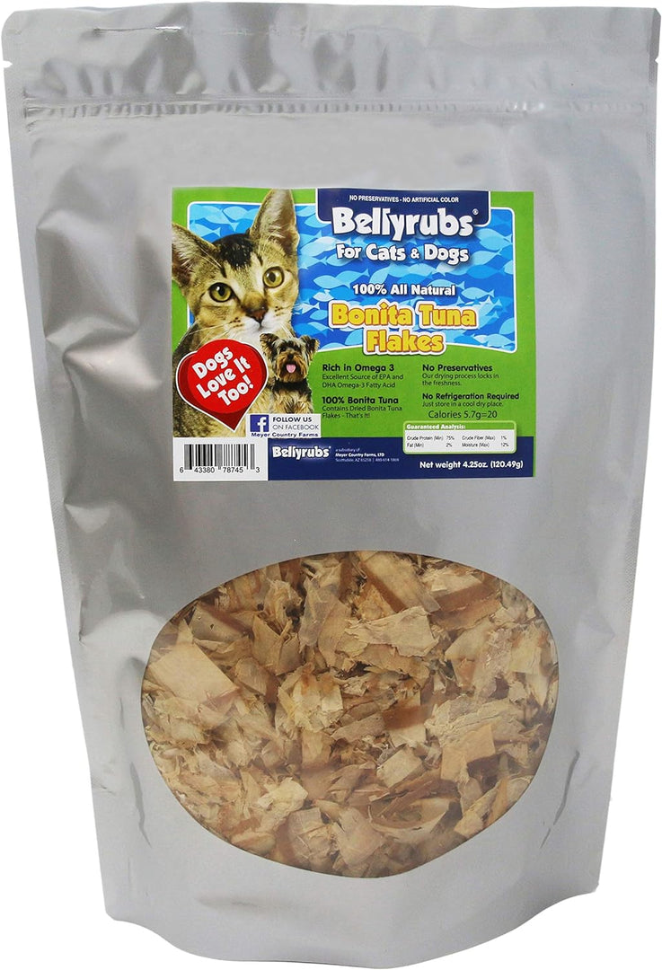 BellyRubs Bonita Tuna Flakes Cat Treats