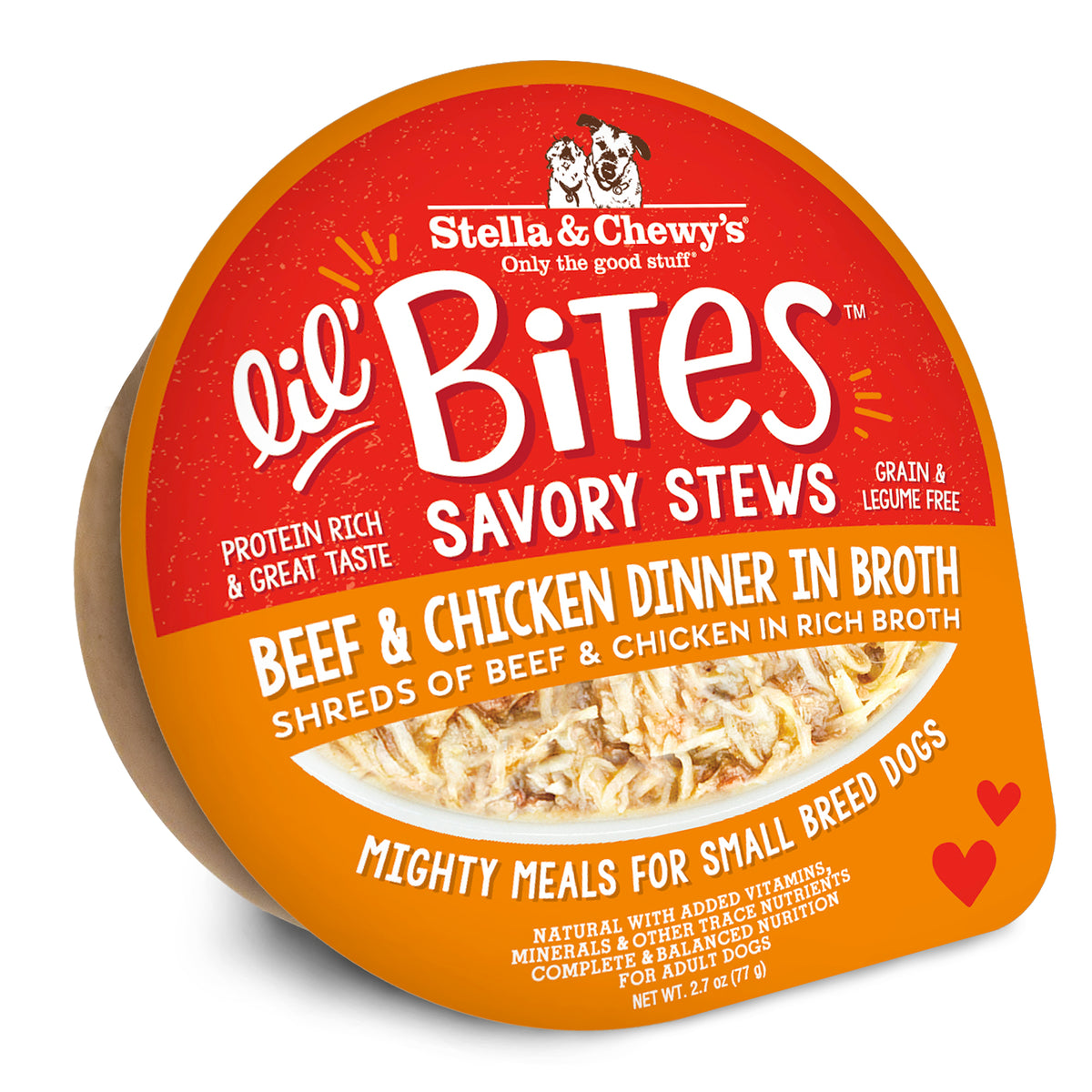 Stella &amp; Chewy&#39;s Lil Bites Savory Stews Beef &amp; Chicken Dinner Dog Food