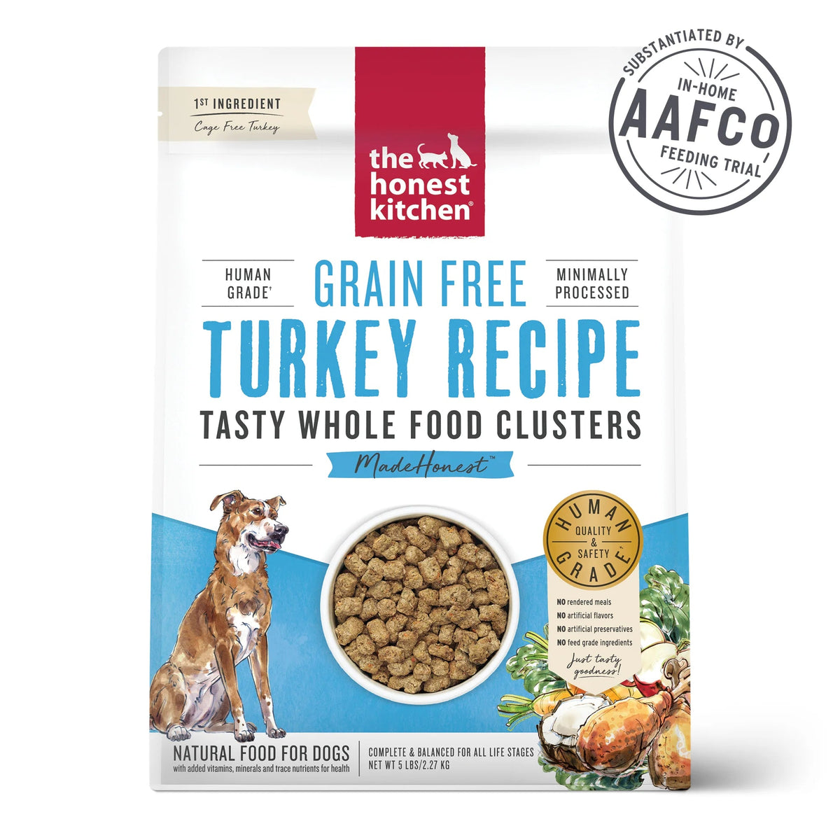 The Honest Kitchen Grain Free Turkey Clusters Dog Food