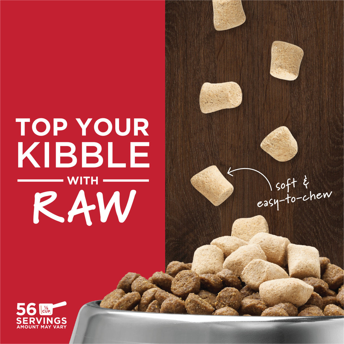 Instinct Freeze-Dried Raw Boost Mixers Grain-Free Beef Recipe Freeze-Dried Dog Food Topper