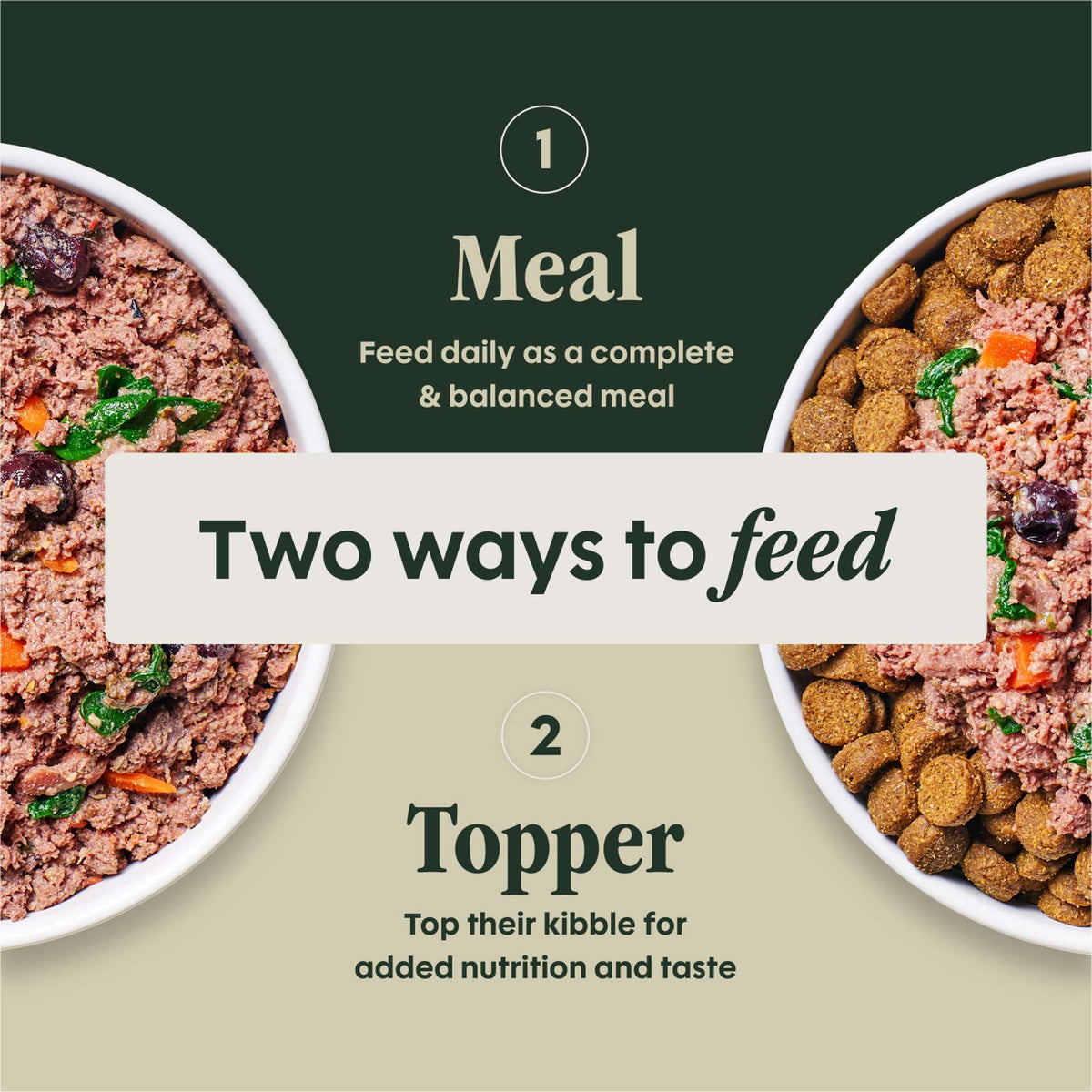 Instinct FreshRaw Meals Grass-Fed Lamb Frozen Raw Dog Food